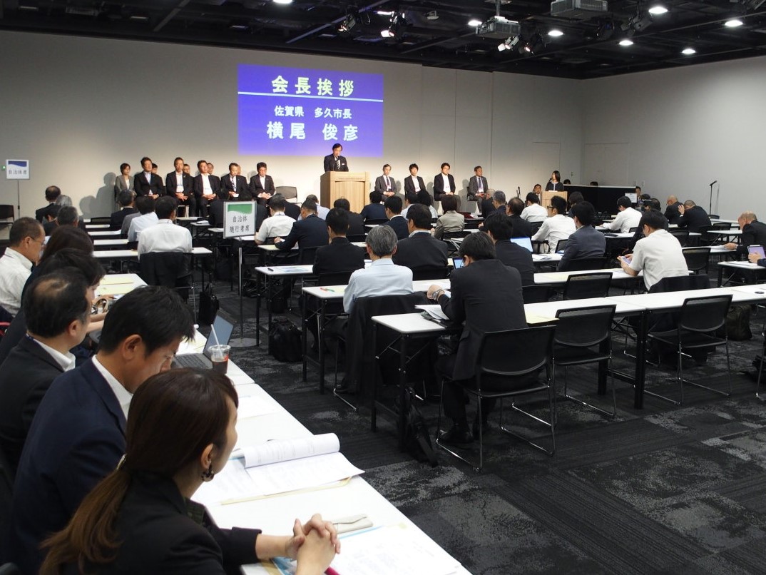総会の様子